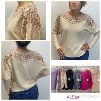 Swetry damskie (L-3XL/12szt)