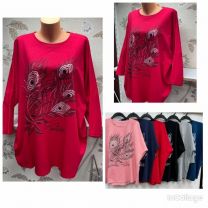 Bluzka damska (2XL-5XL/12szt)