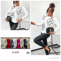 Swetry damskie (L-3XL/12szt)