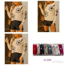 Swetry damskie (L-3XL/12szt)