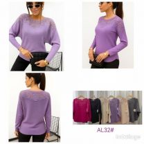 Swetry damskie (L-3XL/12szt)