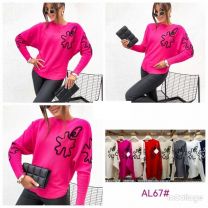 Swetry damskie (L-3XL/12szt)