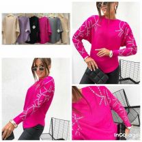 Swetry damskie (L-3XL/12szt)