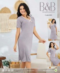 Koszula nocna damska (2-4XL/9szt)