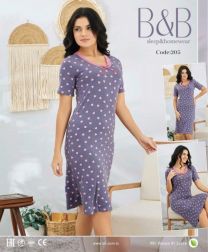 Koszula nocna damska (2-4XL/9szt)