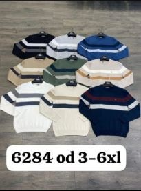 Swetry męskie Turecka (3-6XL/4szt)