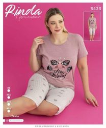 Piżama damska Turecka (XL-4XL/8kompletów)