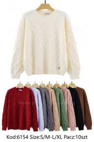 Swetry damskie (S-XL/10szt)