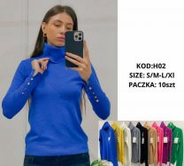 Swetry damskie (S-XL/10szt)