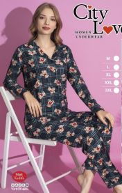 Piżama damska Turecka (M-3XL/12Kompletów)