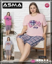 Piżama damska Turecka (L-4XL/15kpt)