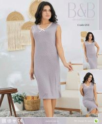 Koszula nocna damska (2-4XL/6szt)