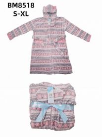 Szlafrok Damskie (S-XL/6szt)