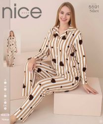 Piżama damska Turecka (S-2XL/10Kompletów)