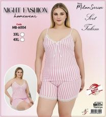 Piżama damska (3XL-4XL/5kpt)