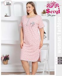 Koszula nocna damska (2XL-4XL/12szt)