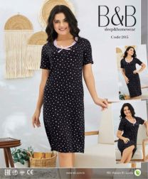 Koszula nocna damska (2-4XL/9szt)