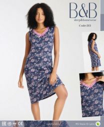 Koszula nocna damska (2-4XL/6szt)