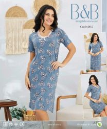 Koszula nocna damska (2-4XL/9szt)