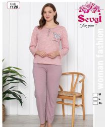 Piżama damska (M-XL/12kpt)