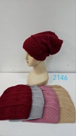 Czapki damskie (uniwersalny/12szt)