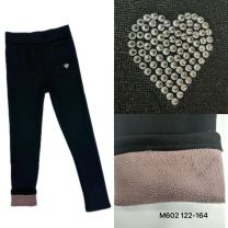 Spodnie leginsy dziecięce-Ocieplane (122-164/10szt)