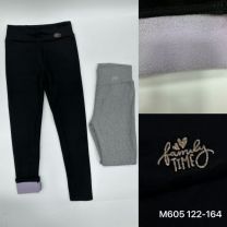 Spodnie leginsy dziecięce-Ocieplane (122-164/10szt)