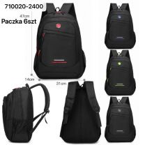 Plecak Męskie (47x31x14cm/6szt)