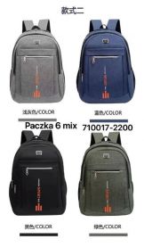 Plecaki damskie (uniwersalny/6szt)