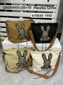 Torebki damskie (45x38x10cm/12szt)