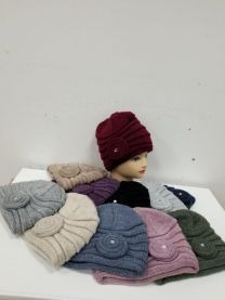 Czapki damskie (uniwersalny/12szt)