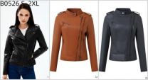 Kurtka ekoskóry damskie (S-2XL/5SZT)