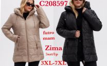 Kurtka damskie (3XL-7XL/5szt)