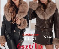 Kurtka ekoskóry damskie (M-XL/6szt)
