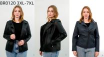 Kurtka ekoskóry damskie (3-7XL/5szt)