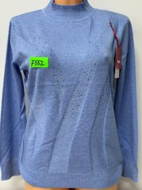 Swetry damskie (L-3XL/10szt)