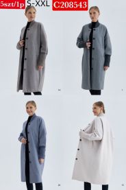 Płaszcze damskie (S-2XL/5szt)