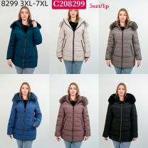 Kurtka damskie (3XL-7XL/5szt)