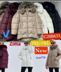 Kurtka damskie (3XL-7XL/5szt)