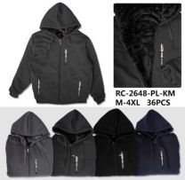 Bluzy z kapturem męskie (M-4XL/12szt)