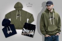 Bluzy z kapturem męskie (M-2XL/12szt)