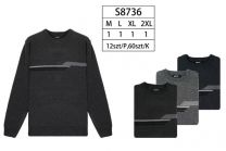 Swetry męskie (M-2XL/12szt)