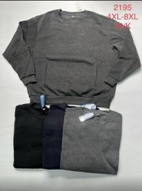 Bluzy bez kaptura męskie (4XL-8XL/12szt)