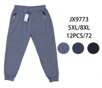 Spodnie dresowe męskie (5-8XL/12szt)