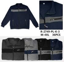 Bluzy bez kaptura męskie (M-4XL/12szt)