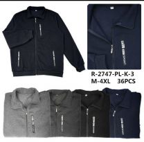 Bluzy bez kaptura męskie (M-4XL/12szt)