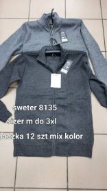 Swetry męskie (M-3XL/12szt)