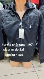 Kurtka ekoskóry męskie (M-2XL/4szt)
