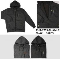 Bluzy z kapturem męskie (M-4XL/12szt)