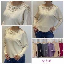 Swetry damskie (L-3XL/12szt)